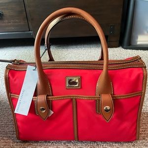 Dooney & Bourke Red Satchel Bag -BRAND NEW W/TAGS